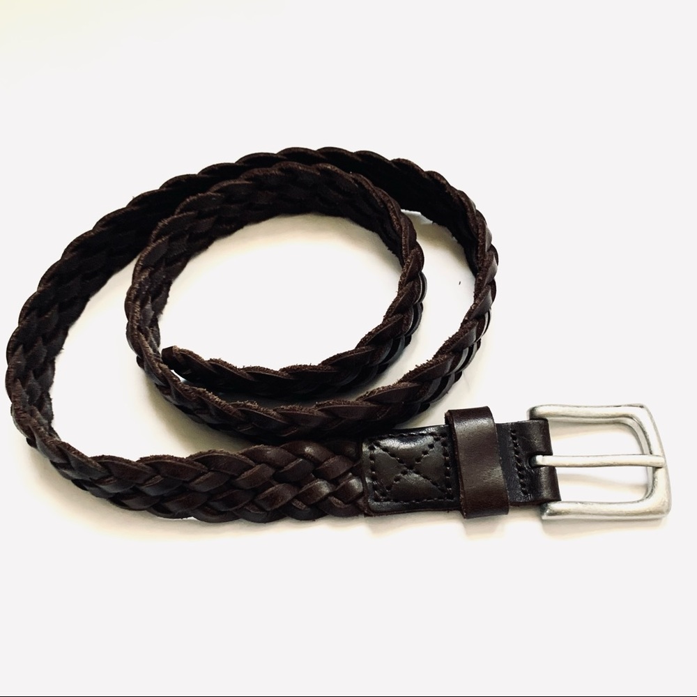 🌺 Gap braided brown belt